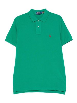 POLO RALPH LAUREN: polo - Polo Con Logo Ricamato