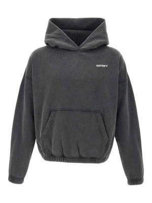 SATISFY: Sweatshirts & Sweaters - Sweatshirt With Hood And Logo