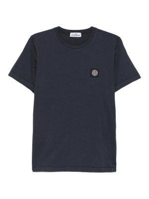 STONE ISLAND: Camisetas - Camiseta - Azul