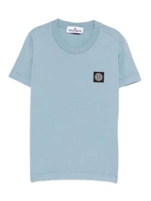 STONE ISLAND: Camisetas - Camiseta - Azul