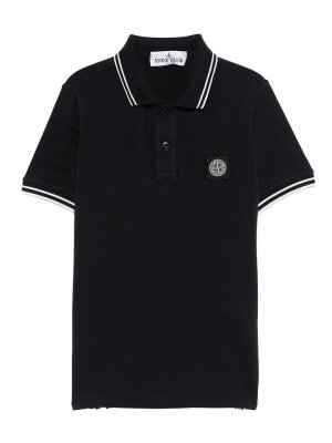 STONE ISLAND: Poloshirts - Poloshirt - Blau