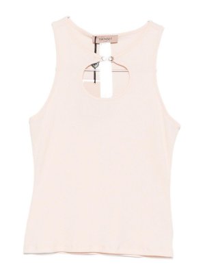 TWINSET: Tops und Tank Tops - Top - Nude
