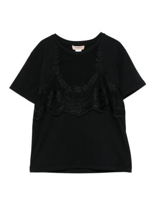 TWINSET: Tops und Tank Tops - Top - Schwarz