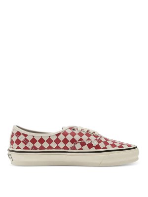 VANS: Chaussures de sport - Baskets - Rouge
