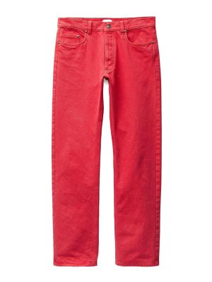 VERSACE: straight leg jeans - Jeans Dritti