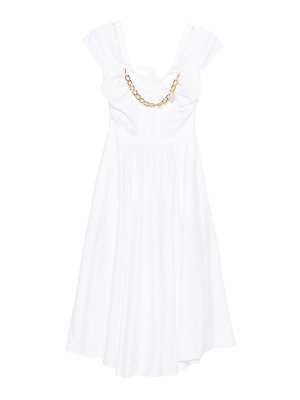 ELISABETTA FRANCHI: short dresses - Short dress with decoration
