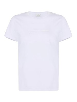 ELISABETTA FRANCHI: Camisetas - Camiseta - Blanco
