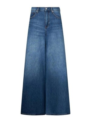 Liu Jo: Jeans acampanados - Jeans Acampanados - Azul