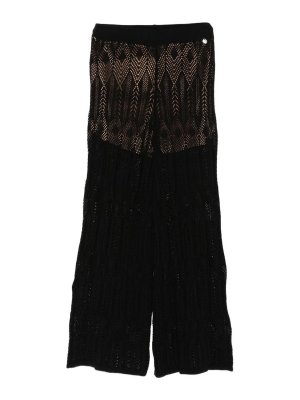 Liu Jo: casual trousers - Perforated Trousers