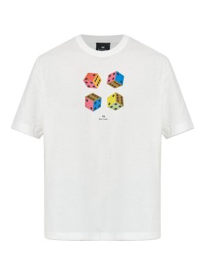 PAUL SMITH: t-shirts - T-Shirt With Print