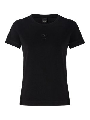 Pinko: t-shirt - T-Shirt Con Logo