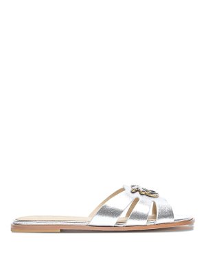 Pinko: sandals - Milly sandals with flat sole