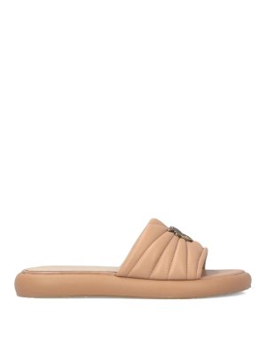 Pinko: sandals - Quilted Love Birds Sandals