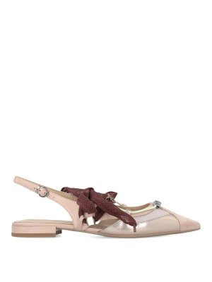 Pinko: flat shoes - Ballerinas With Ribbon
