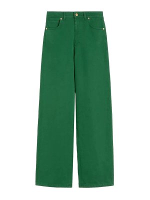 S MAX MARA: Pantalones casual - Pantalón Casual - Blanco