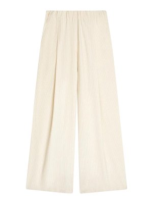 DRIES VAN NOTEN: casual trousers - Ecru Pila Trousers