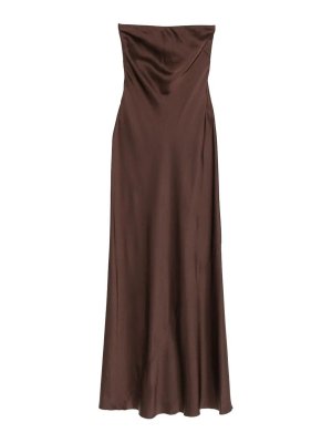 FORTE FORTE: Vestidos media pierna - Vestido Midi - Marrón