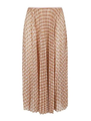 FORTE FORTE: Faldas media pierna y semilargas - Falda Semilarga - Marrón