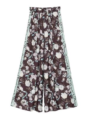 FORTE FORTE: Pantalones casual - Pantalón Casual - Marrón