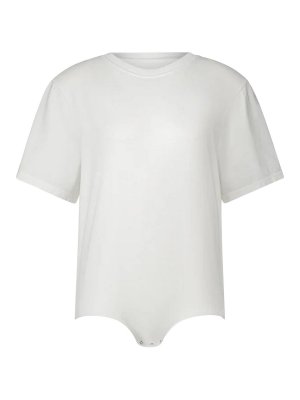 LAURENCE BRAS: T-shirts - T-Shirt - Blanc