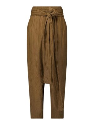 LAURENCE BRAS: pantaloni casual - Pantaloni New Banana Khaki