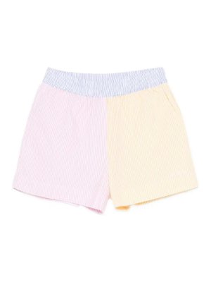 MC2 SAINT BARTH: pantaloni shorts - Meave Corta Righe Multicolor
