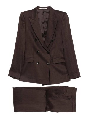 TAGLIATORE: casual suits - Paris Brown outfit