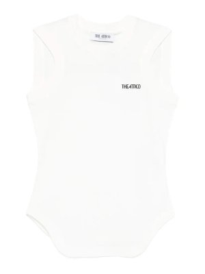 The Attico: Tops & Débardeurs - Top - Blanc