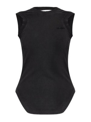 The Attico: Tops & Tank tops - Black Tank Top