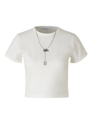 RABANNE: Camisetas - Camiseta - Blanco