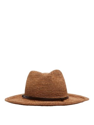 WEEKEND MAX MARA: hats & caps - Gallant Leather Hat