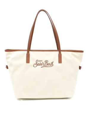 MC2 SAINT BARTH: cross body bags - Borsa City Bag Nylon Beige