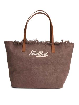 MC2 SAINT BARTH: トートバッグ - トートバッグ - ブラウン