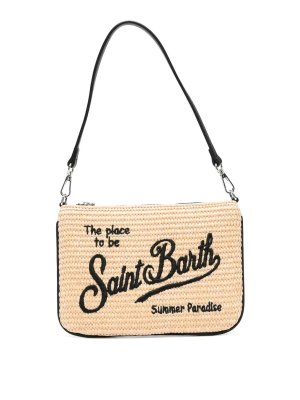 MC2 SAINT BARTH: Clutch - Pochette - Beige