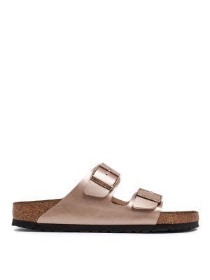 BIRKENSTOCK: Sandalen - Sandalen - Dunkelrosa