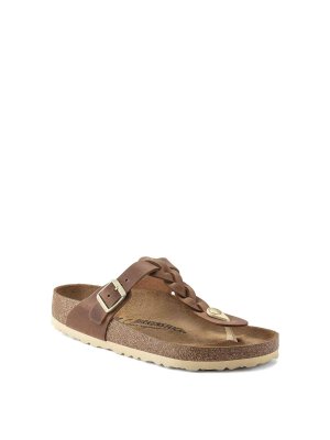 BIRKENSTOCK: サンダル - サンダル - ブラウン