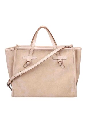 GIANNI CHIARINI: totes bags - Miss marcella 32 in suede