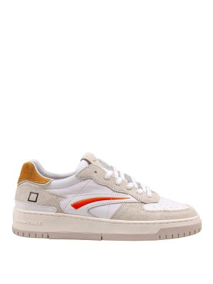 D.A.T.E.: Chaussures de sport - Baskets - Blanc