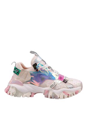 JOIA PARIS: sneakers - Sneaker in mix di materiali