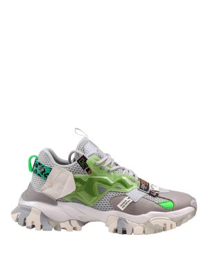 JOIA PARIS: sneakers - Sneaker in mix di materiali