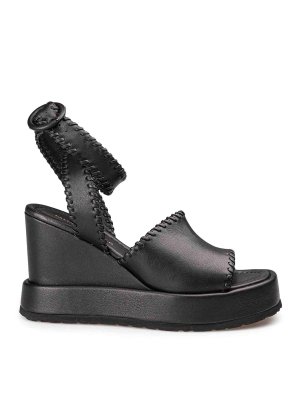 Paloma Barcelò: Sandales - Sandales - Noir