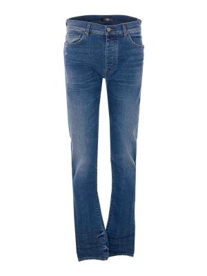AMIRI: Jeans skinny - Jean Skinny - Bleu