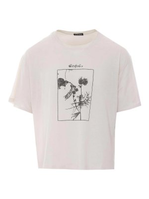 ANN DEMEULEMEESTER: Tシャツ - Tシャツ - 白