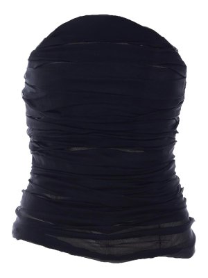 BALENCIAGA: Tops y camisetas sin mangas - Top - Negro