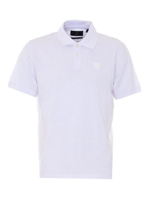 BELSTAFF: polo shirts - White Steel Polo