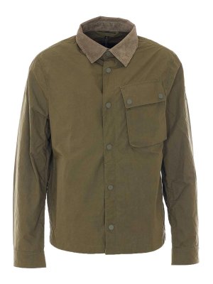 BELSTAFF: casual jackets - Olive Green Ground Jacket