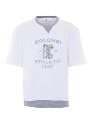BRUNELLO CUCINELLI: t-shirts - White T-Shirt