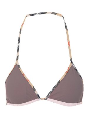 BURBERRY: bikinis - Pink Bikini Bra
