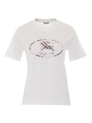 BURBERRY: T-shirts - T-Shirt - Weiß