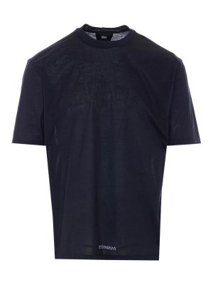 C.P. COMPANY: t-shirts - Black Light Jersey T-Shirt